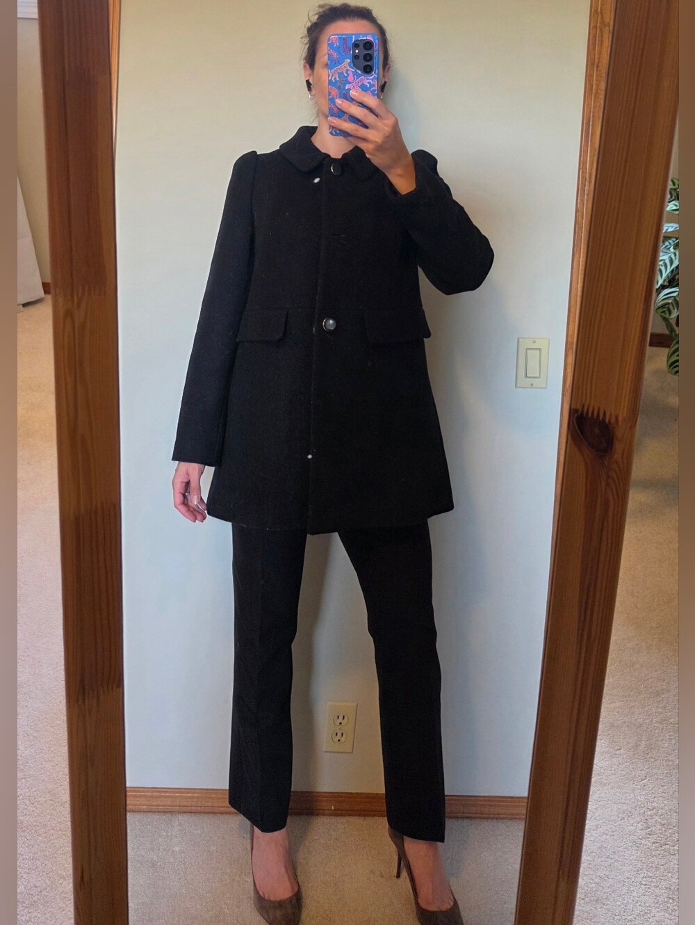 Kate Spade Wool-Blend Coat - Classic A-Line Jacket